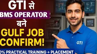 Get BMS Operator Training from GTI | Get a great job in Gulf 💼✈️. Salary -45,000/-
