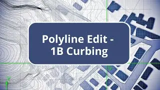Polyline Edit - 1B Curbing with Trimble Connect