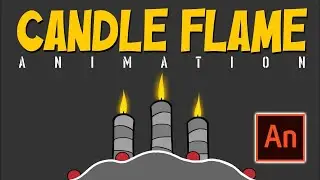 Learn 2D Visual Effects Animation in Adobe Animate | Tutorial 01 Candle Flame Animation