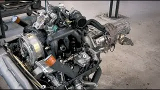 Project Gold - The marriage. Engine and electrics.