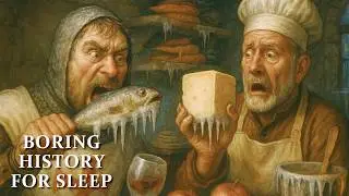 What People Ate in Medieval Castles During Winter | Boring History For Sleep