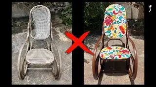 Restaurei duas Cadeiras de Balan&ccedil;o Austr&iacute;aca