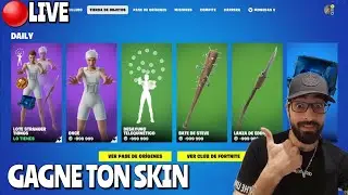 🔴 LIVE CONCOURS : Gagne Ton SKIN STRANGER THINGS ( disponible ce soir en boutique ) FORTNITE LIVE