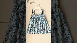 Easy Baby Frock Cutting ✂️ | Cute Baby Dress Design | Simple Stitching Idea