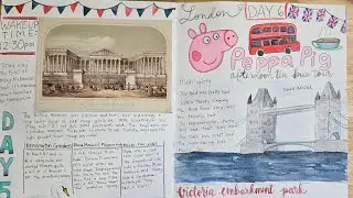 My London Travel Journal #traveljournal #artjournal #uktravel #visitlondon #harrypotter #arttravel