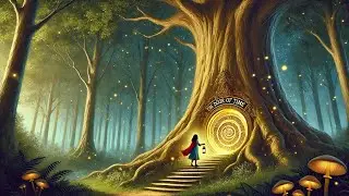 The mysterious plane tree and the door of time fairy tale - Fantastic Tale -educational tale