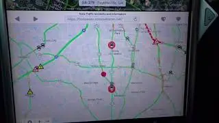 Tesla MCU using WAZE with Browser #wazeandtesla