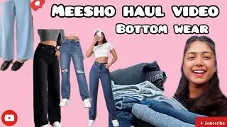 #jeans #meeshohaul #bottomwearhaul video ||ekdaamsasta maal 👖💗||@vaishnavi _shau