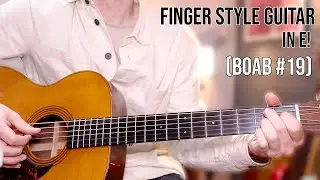 Merle Travis style finger picking study piece in E! (BOAB#19!)