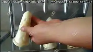 Industrial Use Pizza Cones Machine Production Process