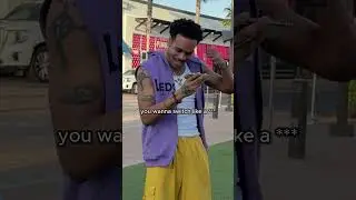 I found the next biggest Rapper 🤯 #freestyle #interview #rap #hiphop #drake #jcole #newmusic