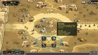 Kingdom Rush Frontiers walkthrough #2 [PC]: Level 1's Heroic challenge (veteran mode, no Bonus)