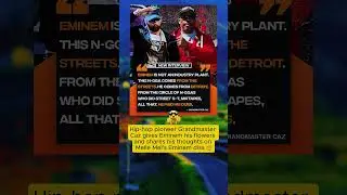Grandmaster Caz Gives Eminem His Flowers and Speaks on the Melle Mel Diss  #Eminem #GrandmasterCaz #
