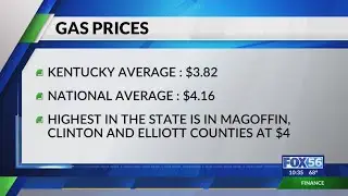 Kentucky gas price trends: 4/29/2022