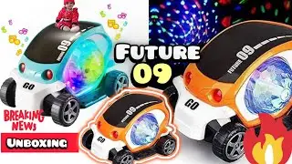 Amazing Auto pilot stunt 3D flash Light RC Car|09 future Car|unboxing |Funny Car|🚗🚗🚗🚗🚗