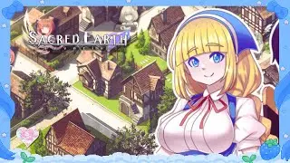 Let's Play Sacred Earth - Reverie 🌠 | 1st Hr of Gameplay! Fantasy JRPG x VN! + Narrating For Fun