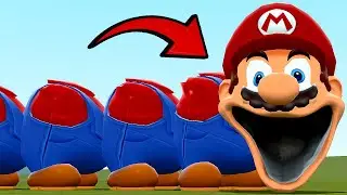 NEW ROBLOX HUNGRY MARIO WORM In Gmod!