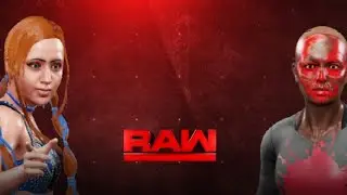 WWE RAW. 8 Elimination. 3 Lap. 4 Fight. Axina vs. Zombie