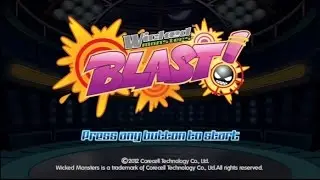 Wicked Monster Blast! Wii Gameplay