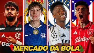 Paquetá confirmado, Chelsea quer trocar Enzo por Vini Jr, Simeone mira Igor Jesus | MERCADO DA BOLA