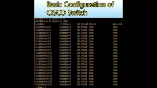 Basic Switch Configuration | CISCO Switch | AKS NetLab