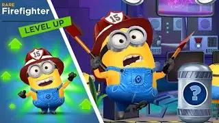Firefighter Level Up Costume & weekend quest rewards / Despicable Me: Minion Rush game minions