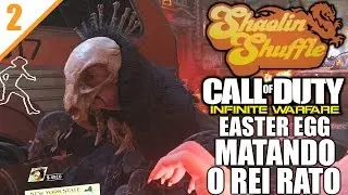 EASTER EGG MATANDO O REI RATO - Shaolin Shuffle - Infinite Warfare - KING MOUSE BATTLE - PT 2