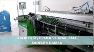 wire mesh machine chain link fence machine fencing machine system