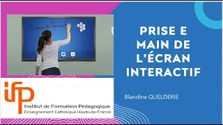 Prise en main de l'&eacute;cran interactif Speechi
