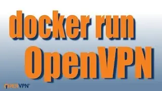 Docker run OpenVPN