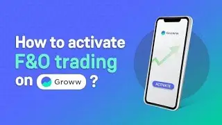 Groww App Me F&O Activate Kaise kare bina income proof /  Groww F&O Activation