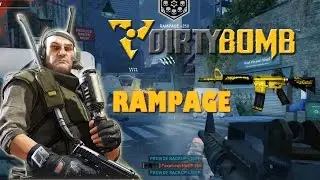 Dirty Bomb -  Rampage with M4A1 (SkyHammer Gameplay)