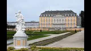Br&uuml;hl eine wundersch&ouml;ne Stadt. Br&uuml;hl a beautiful city. Germany.