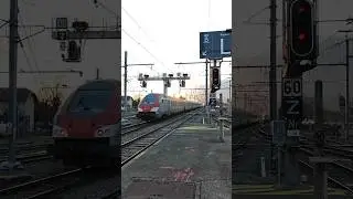 D&eacute;part d'un TER en rame r&eacute;versible avec un BB 22200 en t&ecirc;te pour Bourg St Maurice 🚆🚅🚄📸