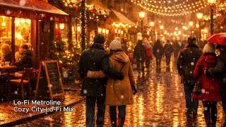 Cozy City Lo-Fi – Winter Evening Walks & Warm Lights (Lo-Fi Mix)  Chill & Focus Beats
