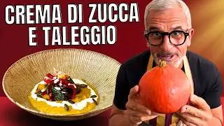 Questa Crema di Zucca e Taleggio &egrave; davvero deliziosa! Prova la Ricetta di Chef Max Mariola
