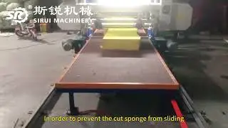 SR-HT03 High density foam cutting machine#foam cutting machine#hard foam cutter