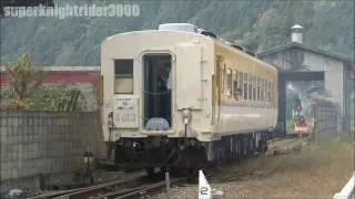 キハ28保存会 一般公開 キハ28の運転① JR可部線 旧加計駅 2011.11