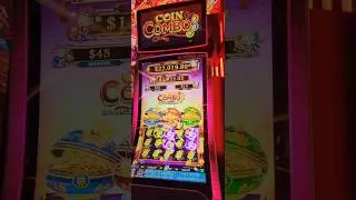BIG WIN 💰with Smal Bet on COIN COMBO Slot 🔥! #casinogames #casino #freespins #jackpot #slot #short