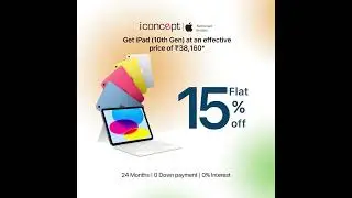 FLAT 15% off on your favourite Apple Products this Independence Day