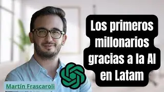 Martín Frascaroli el creador de Aivo - se hizo millonario con la AI