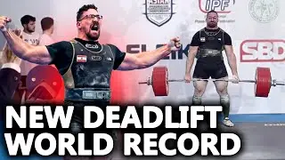 Etienne El Chaer Set a NEW Deadlift WORLD RECORD!