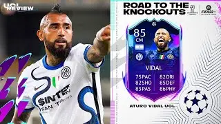 85 RTTK VIDAL PLAYER REVIEW - 85 ARTURO VIDAL RTTK REVIEW FIFA 22 Ultimate Team