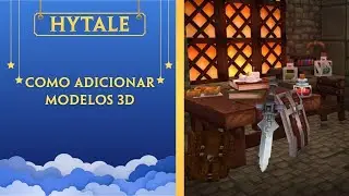 Hytale: Como Adicionar Modelos 3D ✸【Blocos】