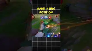 Rank 1 Jing Crazy  Position #hok #shorts