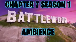 Fortnite Chapter 7 Season 1 West Coast Map Tour (Relaxing Ambience)