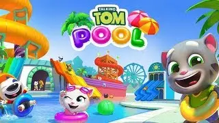 Tom Pool Android Gameplay - Talking Tom games for Kids - Level 43