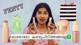 Trying out Thailand makeup 🤨 Sephora haul | Fenty beauty, Rarebeauty |Asvi Malayalam