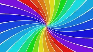 Vestibular Optokinetic Training | Colorful Spiral