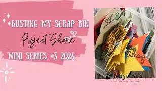 Busting my Scrap Bin ~Tons of cards from Leftovers~ Video #3